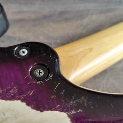 1990's Fernandes Japan FRB-40 PJ Revolver Bass (Purple | Reverb