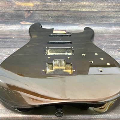 80s Charvel by Jackson Model4 Body Metallic Brown w/Plate Made in Japan image 7
