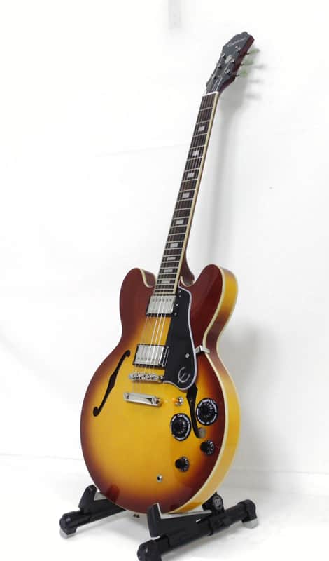 Epiphone  ES335 Pro Ltd Ed Iced Tea Electric Guitar EPI-311706353 Iced Tea image 1