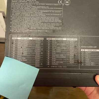 Yamaha P50-M Piano Sound Module image 2