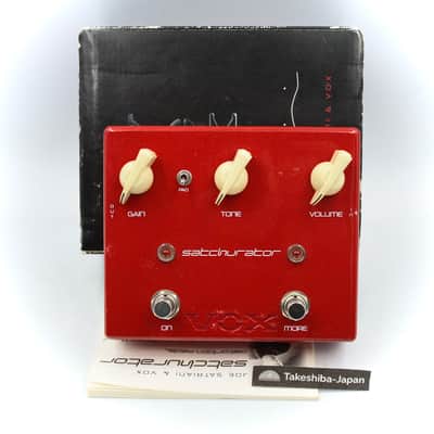 Vox Satchurator Joe Satriani Signature Distortion Pedal | Reverb
