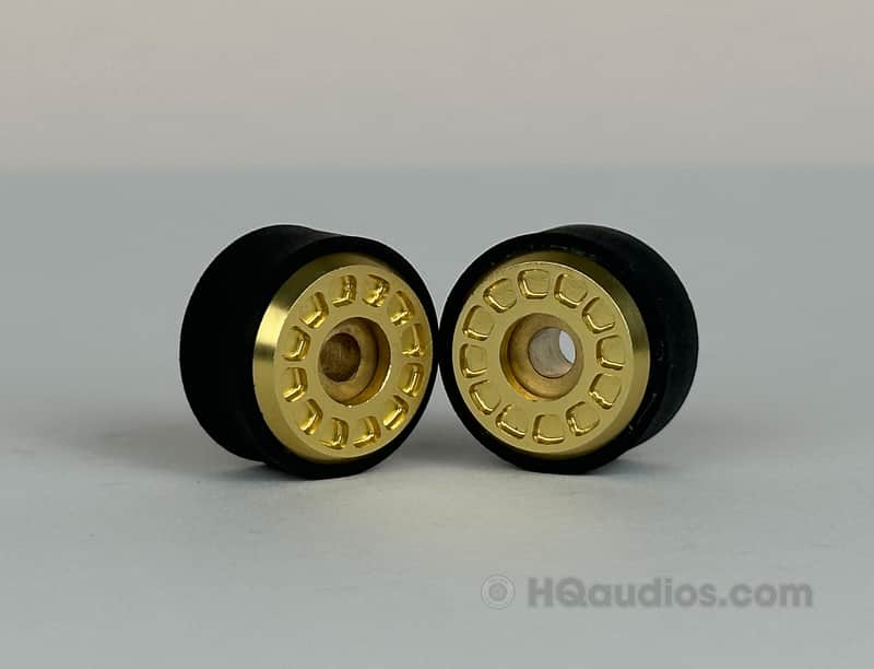 Single Pioneer RT-909 Pinch Roller – Golden Color- Precision Replacement Part – 1-Yr WRT image 1