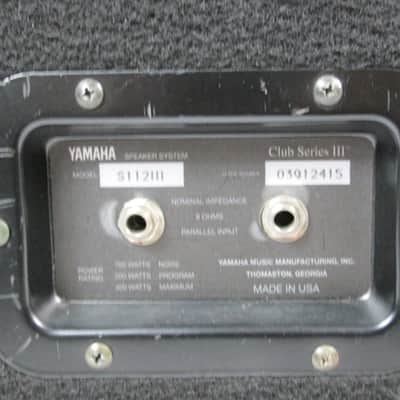 Yamaha Club Series III 12
