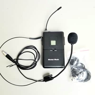 Momar Music Quad 4-channel Wireless System- Bodypacks, Lapel, Headset Mic's - Exc in Box! image 5