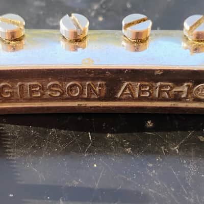 Vintage 1959 Gibson ABR-1 No Wire Bridge Tune-a-Matic Les Paul Standard Burst posts & wheels 60 image 1
