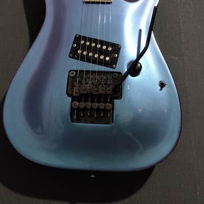 Kramer C-1 Grace Series 1989 Flip Flop Blue Metallic image 6