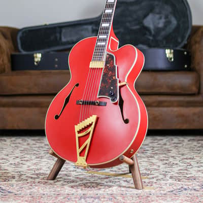 D'Angelico Deluxe EXL-1 Korea | Matte Red image 1