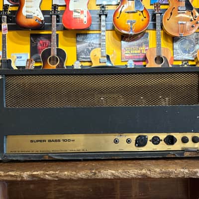 Marshall Super Bass 100w Head 1970 image 5