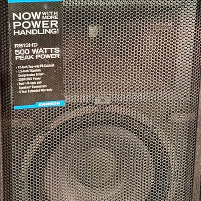 Samson Resound HD RS12HD 500W 12" Single Speaker/Monitor image 4