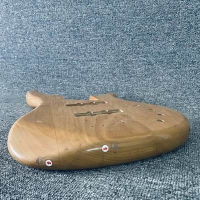 Solid Alder Wood 4 String Bass Body image 6