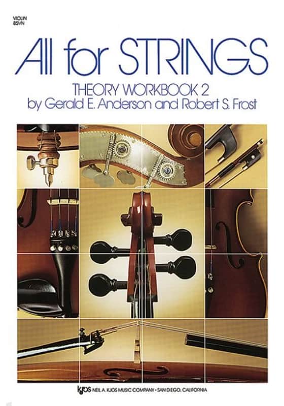 All For Strings Theory Workbook 2 Violin image 1