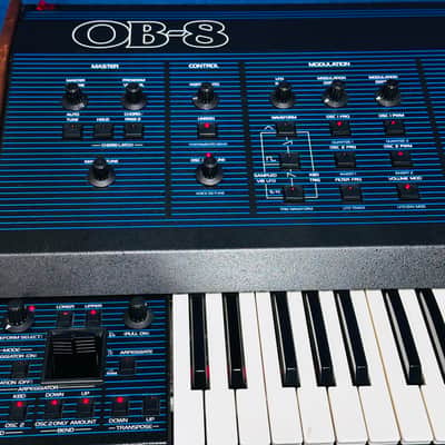 Oberheim OB8 🎹 Vintage Analog Synthesizer • Near MINT • Pro Restoration • Warranty image 2