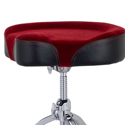 MAPEX - T865SER Seggiolino a sella con seduta in tessuto rosso Serie 800 image 2