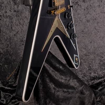 Gibson Custom Shop Flying V Custom Ebony image 7