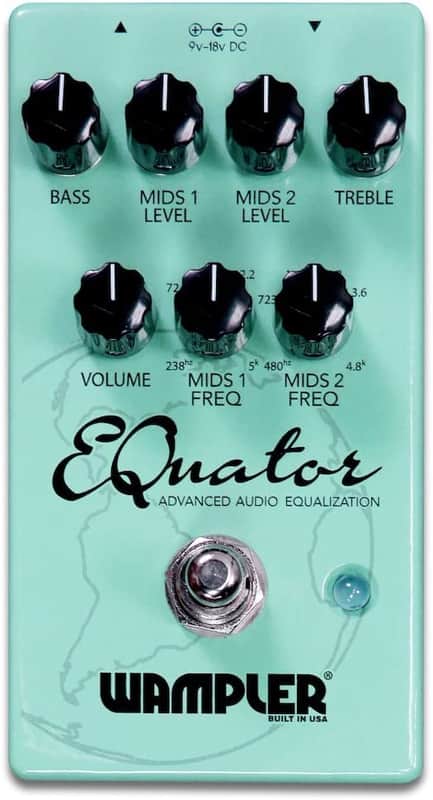Wampler EQuator Advanced Audio Equalizer Guitar Effects Pedal FREE SHIPPING image 1