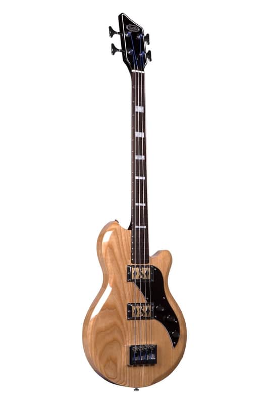 Supro Huntington II Electric Bass Guitar - Natural Ash - New | Reverb