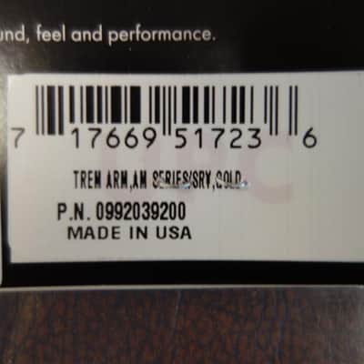 Fender American Vintage Stratocaster Tremolo Arm (Gold) image 3
