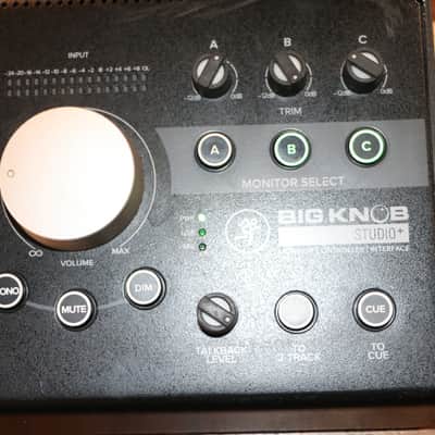 Mackie Big Knob Studio+ Monitor Controller / Interface 2017 - Present - Black image 4