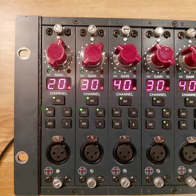 AMS NEVE 1081R + 12 × 1081 Red Modules — Complete System + Gator 4U suspended Flight Case + Remote Control image 12