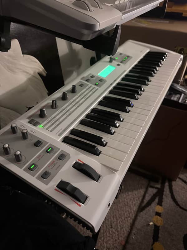 M-Audio Venom 49-Key Analog Synth Keyboard 2010s - Gray image 1