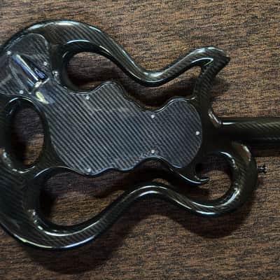 Handmade Carbon Fiber Electric w/Seymour Duncan Hot Rails image 7