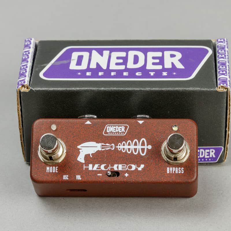 Oneder Effects Heckboy Fuzz and Oscillation Device 2023 - Present - Roswell Rust image 1