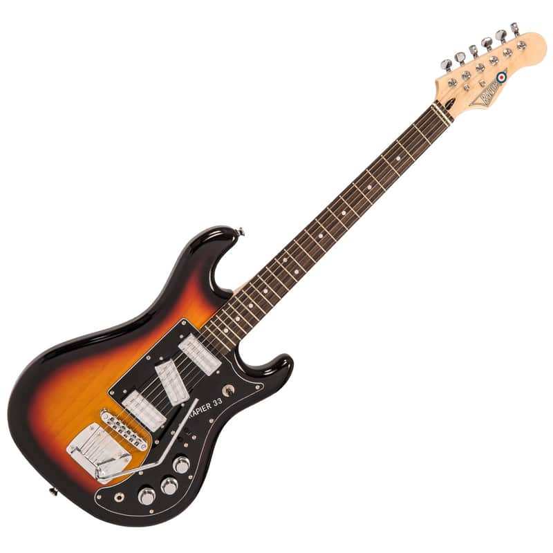 Rapier 33 Electric Guitar ~ 3 Tone Sunburst image 1