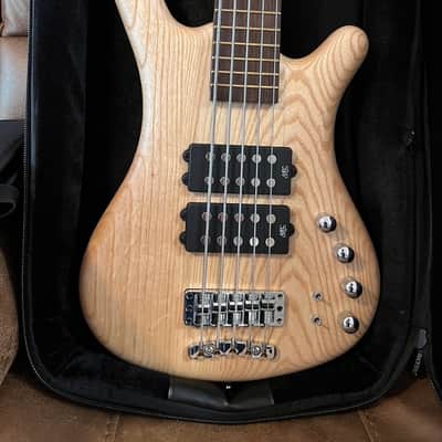 Warwick German Pro Series GPS Corvette $$ 5-String Bass 2010s - Natural image 1