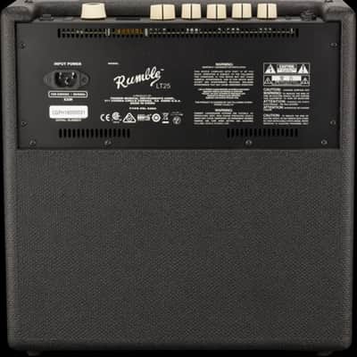 Fender Rumble LT25 1x8 Bass Guitar Amplifier Combo image 2