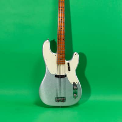 Fender Precision Bass 1956 - Sparkling Silver image 3