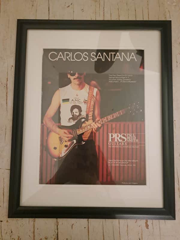 1988 PRS Santana Advertisement image 1