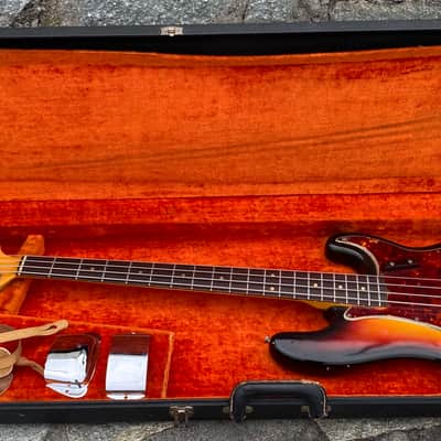 Fender Precision Bass 1964 - Sunburst - Super Sound image 24