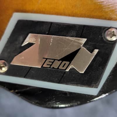 Vintage RARE 1962 Zenon Japan Electric Rosewood Guitar Neck Luthier Parts image 3