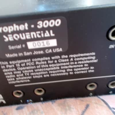Sequential Prophet 3000 sampler 1987 - black image 16