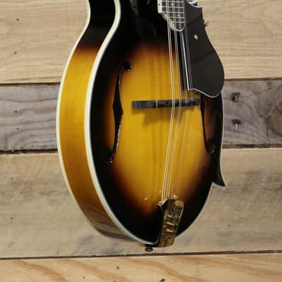Washburn M3SWK-D-U F Style Mandolin Tobacco Sunburst w/ Case image 1