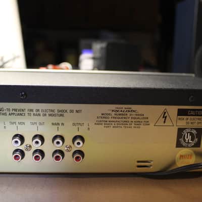Restored Realistic 31-1988A 5 band Graphic Equalizer imagen 9