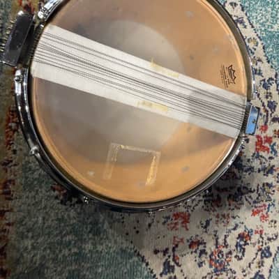 Ludwig - 8x14" 1970s 12 Lug Coliseum Classic Snare Drum, White Cortex image 11