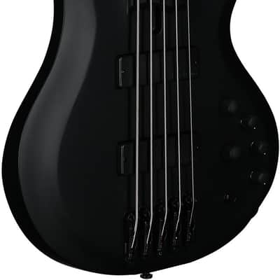 Ibanez Iron Label BTB625EX Bass Guitar, Flat Black image 8