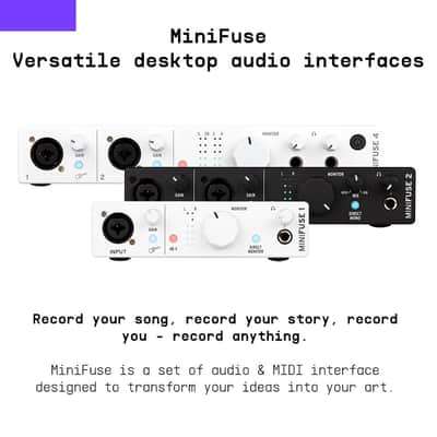 Arturia MiniFuse 2 USB-C Audio & MIDI Interface for Recording, Production, and Podcasting image 7