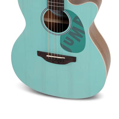 Applause Electric Guitar Jump OM Cutaway Electro Celeste AEO-69-T image 5