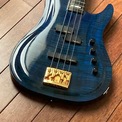 Unique 1989 Signature Guitar Co. Guy Pratt | Alembic John Entwistle Ox Style Betsy 80s Pointy Headstock bass image 15