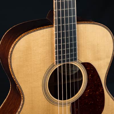Bourgeois 00 DB Signature Deluxe Aged Tone Adirondack Spruce and Madagascar Rosewood Used (2024) image 7