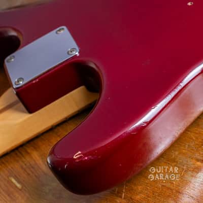 2007 Fender USA American Highway One Stratocaster Wine Red satin nitro rosewood fretboard image 18