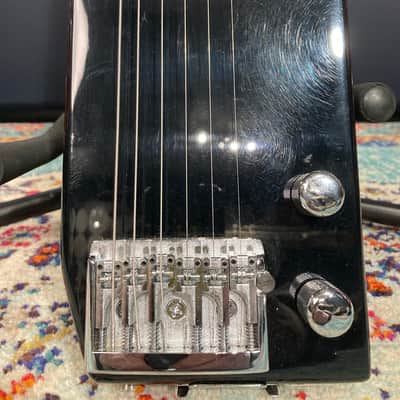 Gadden Brad Whitford's Aerosmith Travel Guitar, Tim Collins!  (#54)  1980s Black image 9
