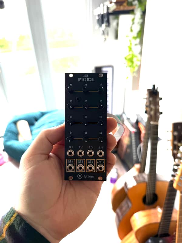 AI Synthesis Matrix Mixer Active Eurorack Module Modular Synth image 1