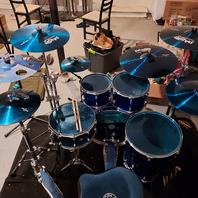 Pearl Paiste DW Export  Blue image 1