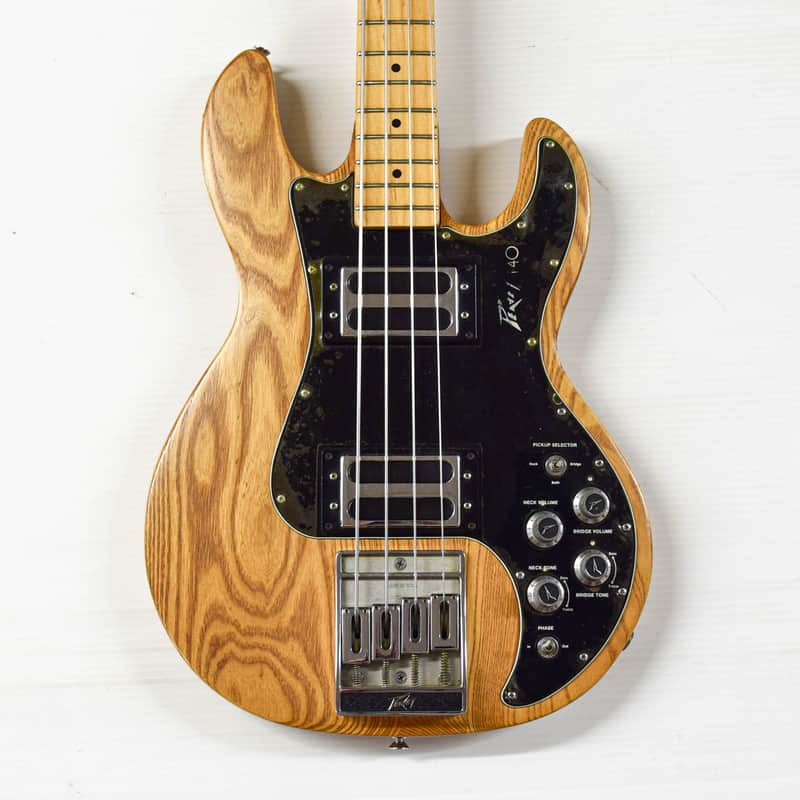 Peavey T-40 Bass Guitar - Natural image 1