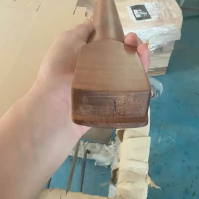 Roasted Flamed Maple St Guitar Neck, 22-Frets image 5