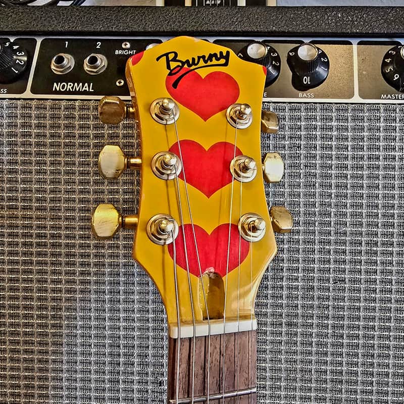 2006 Fernandes Burny YH-JR - Hide Signature Model - Yellow Heart