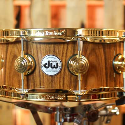 DW 5x14 Collector's Maple 333 Natural Lacquer over Santos Rosewood Snare Drum - SO#1409985 image 1
